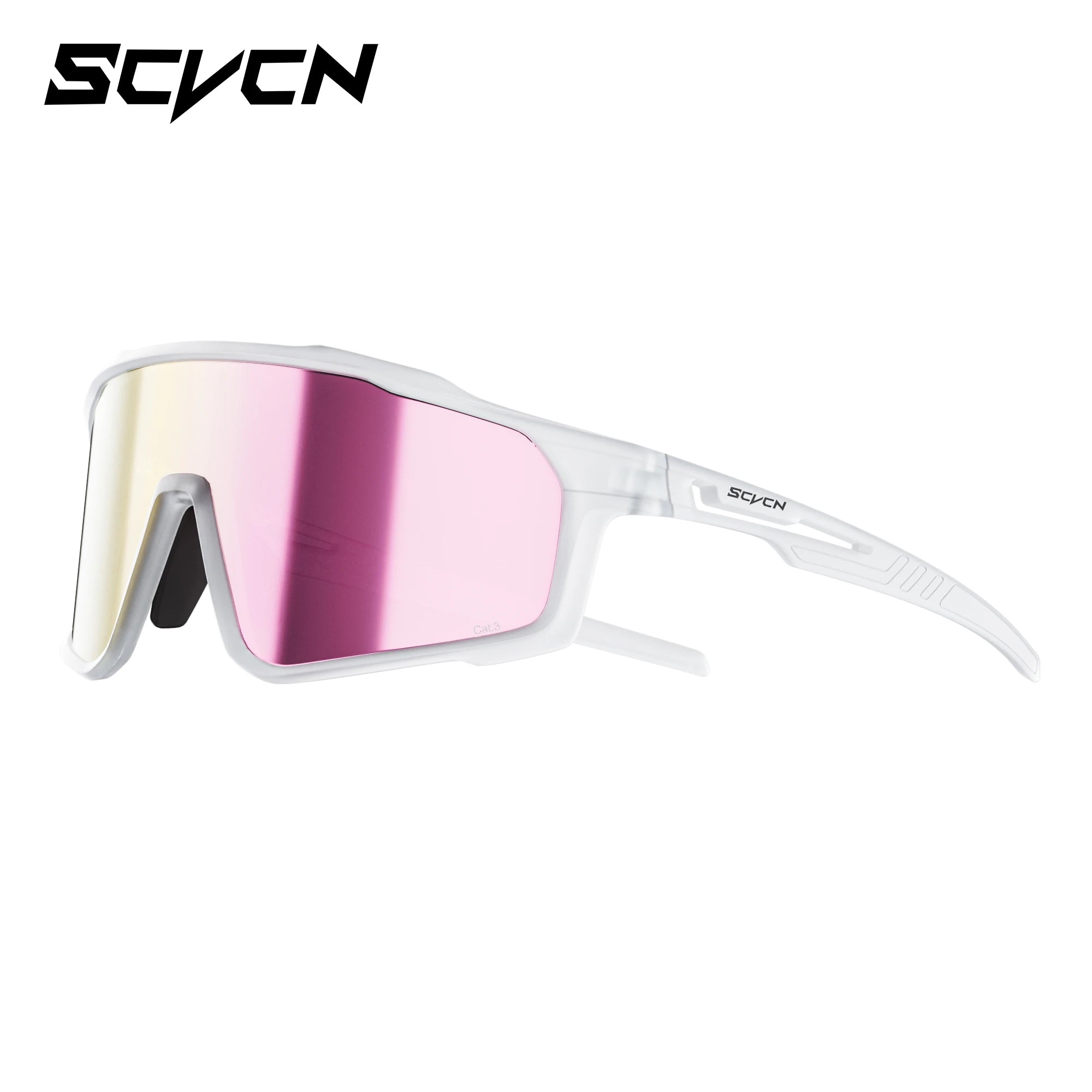 SCVCN Hiking Eyewear Photochromic Bike Cycling Sunglasses Men Outdoor Sports MTB UV400 Goggles Women Running Windproof Glasses