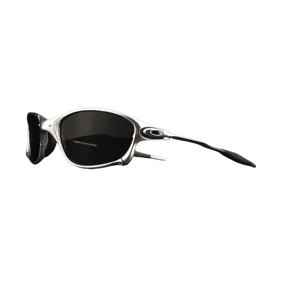 Metal Frame Polarized Sport Sunglasses – UV Protection, Windproof, Unisex