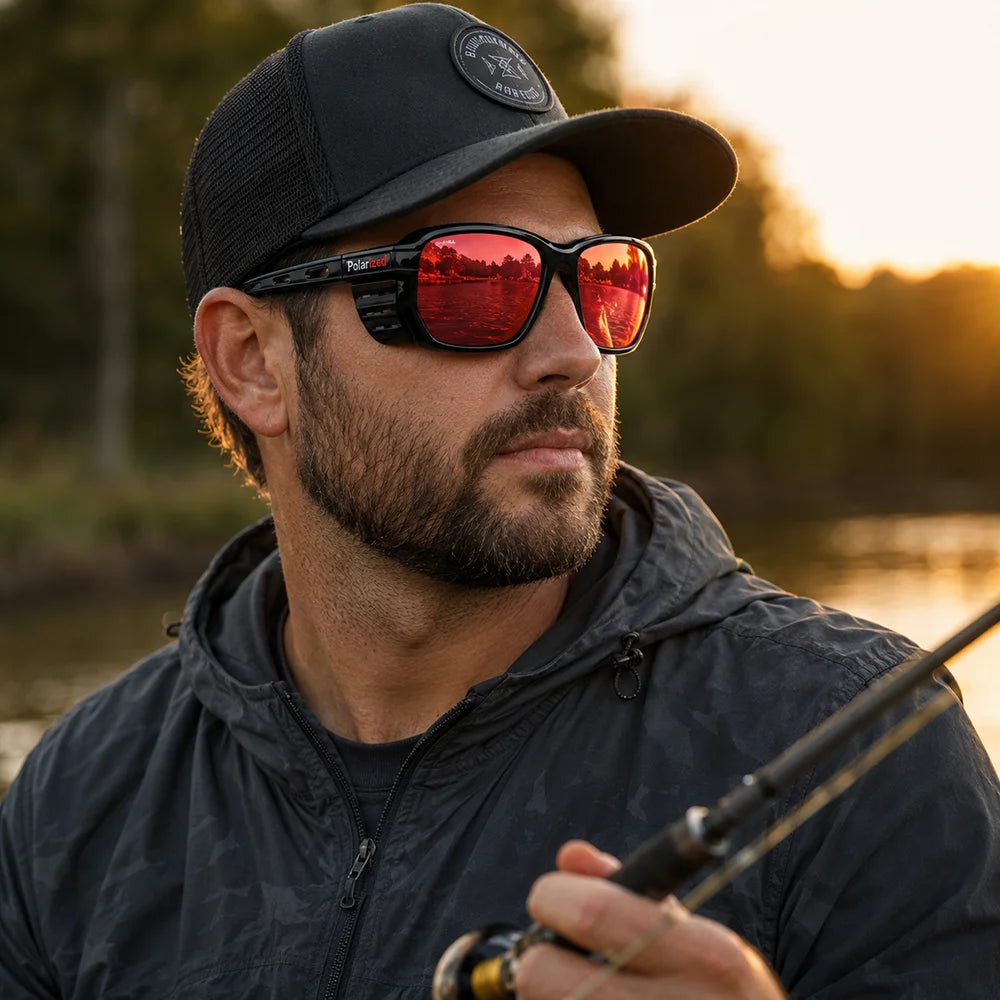 Polarized Fishing &amp; Sports Goggles – Foam Seal, Photochromic Option, UV400, 5 Lens Modes