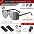 CLLOIO Classic Photochromic Sunglasses Men Women Polarized Driving Shades Sun Glasses Travel Anti-glare Chameleon Glasses