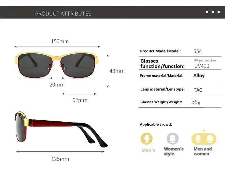 Audi Retro Oval UV400 Polarized Sunglasses for Men Women Motorcycle Glasses Antiglare Outdoor Adventure Shades lunette de soleil