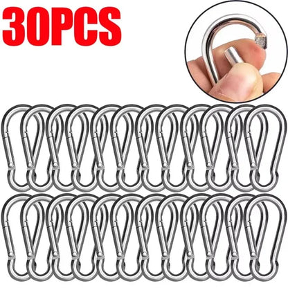 Mini Carabiner Alloy Survival Gear Camp Mountaineering Hook Outdoor Carabiner Keychain Tourist Hooks Fishing Buckle Wholesale