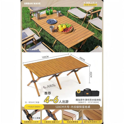 Parasol Tables Camping Cabinet Pliante Tourist Folding Table Outdoor Coffee Portable Folding table
