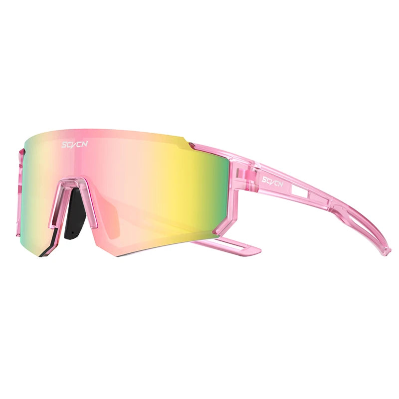 SCVCN Y2K Cycling Sunglasses – UV400 Polycarbonate Road Bike Glasses for Men &amp; Women | Street, Driving, Hiking, Golf