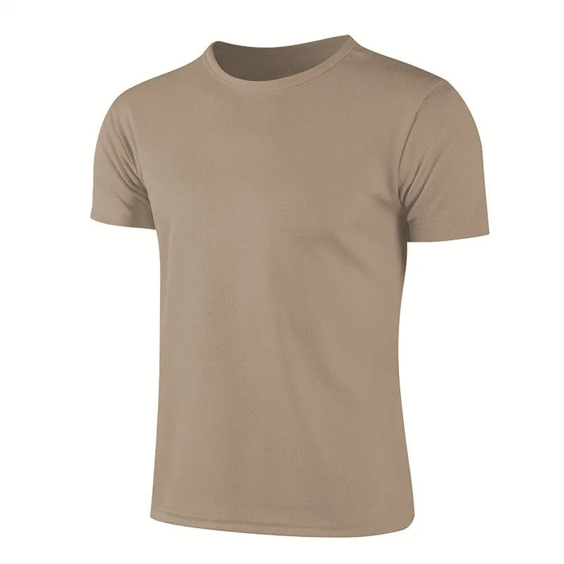 Men Women Short Sleeve Sport T Shirt Gym Jerseys Fitness Shirt Trainer Running T-Shirt  Breathable