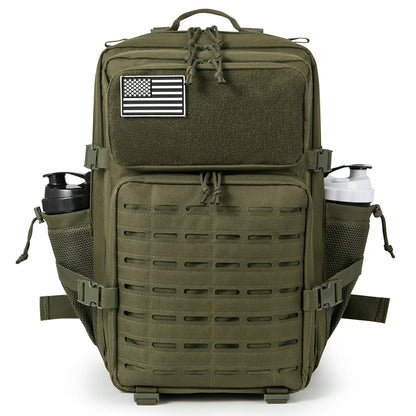 45L Tactical Backpack with Double Cup Holder – Hunting, Hiking &amp; Camping Gear Pack (7 Colors)