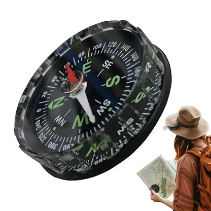 Waterproof Hiking Compass – Multifunctional Sighting Navigation for Survival, Mountaineering &amp; Boating
