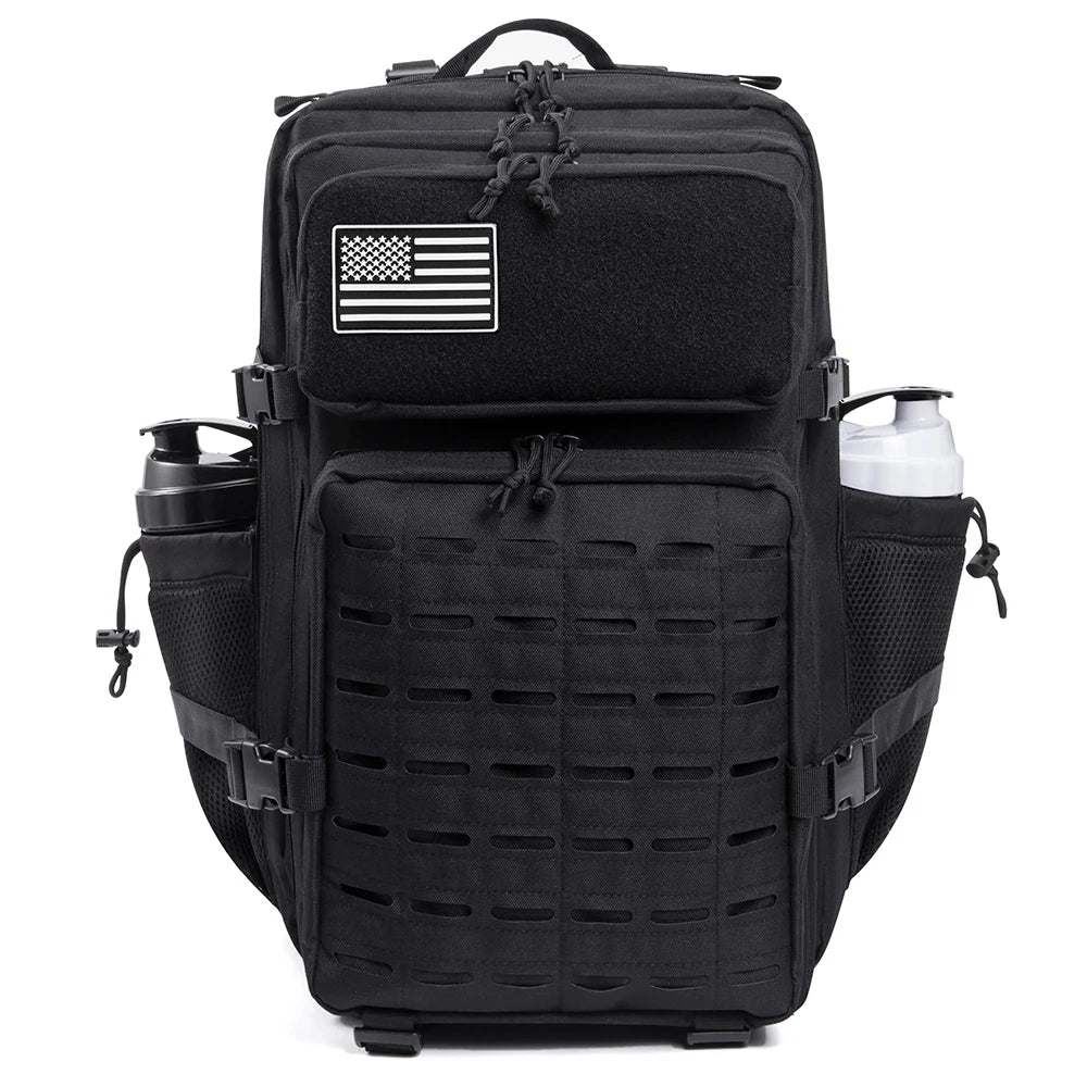 45L Tactical Backpack with Double Cup Holder – Hunting, Hiking &amp; Camping Gear Pack (7 Colors)