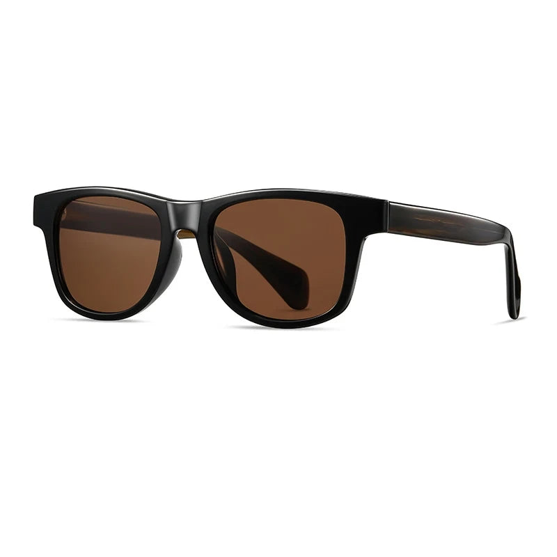 YIMARUILI S31247 Polarized Oval Sunglasses – Acetate Frame, UV400, Unisex