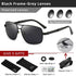 CLLOIO Classic Photochromic Sunglasses Men Women Polarized Driving Shades Sun Glasses Travel Anti-glare Chameleon Glasses