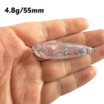 Micro Creature Pencil Lure – Floating Surface Bait, 2.8g / 4.8g, 10 Pcs