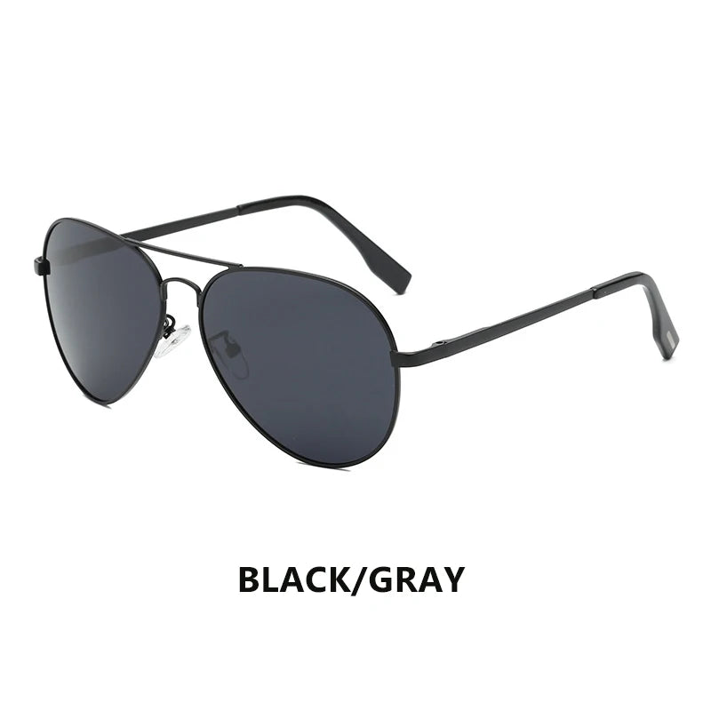 Aviation Pilot Polarized Sunglasses UV400 – Alloy Frame, Anti-Glare, Unisex