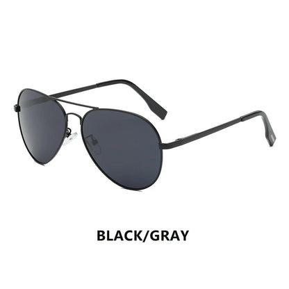Aviation Pilot Polarized Sunglasses UV400 – Alloy Frame, Anti-Glare, Unisex