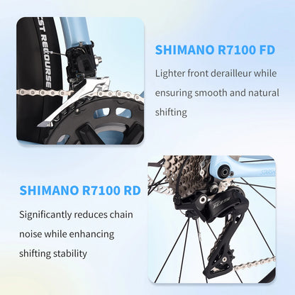 2025 SAVA NEW BIKE STAR SHIP Carbon Fiber Road Bike with HRD Dual Control Shifter Kit Road Racing Bike CE/UCI Certified