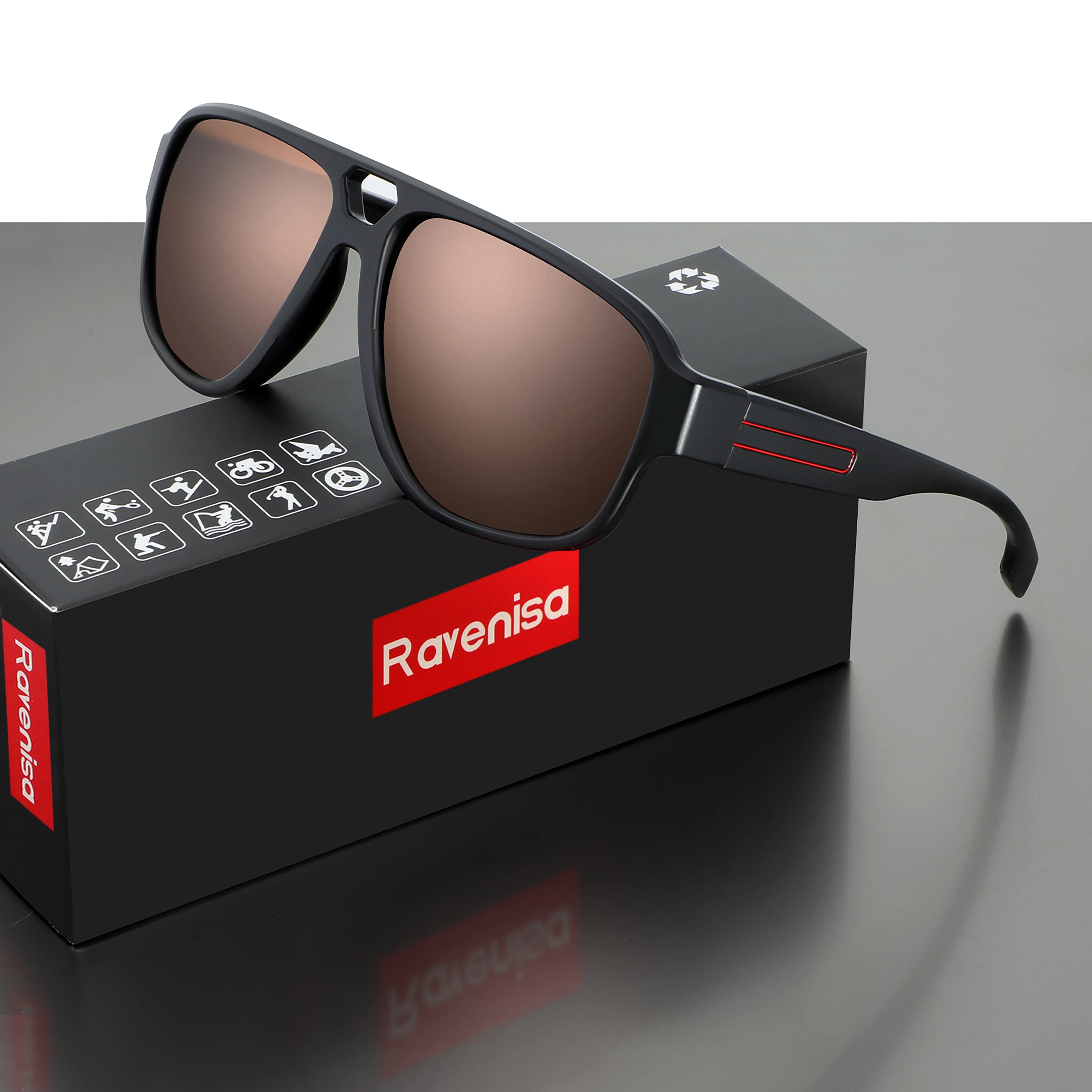 TR90 Polarized Oval Sunglasses UV400 – Unisex Fashion Eyewear