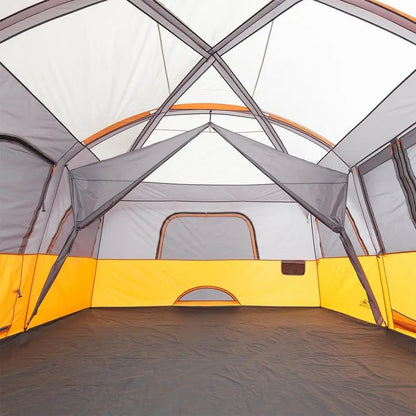 Spacious Multi-Room Cabin Tent for 10-12 People: Ideal for Family Camping and Outdoor Excursions