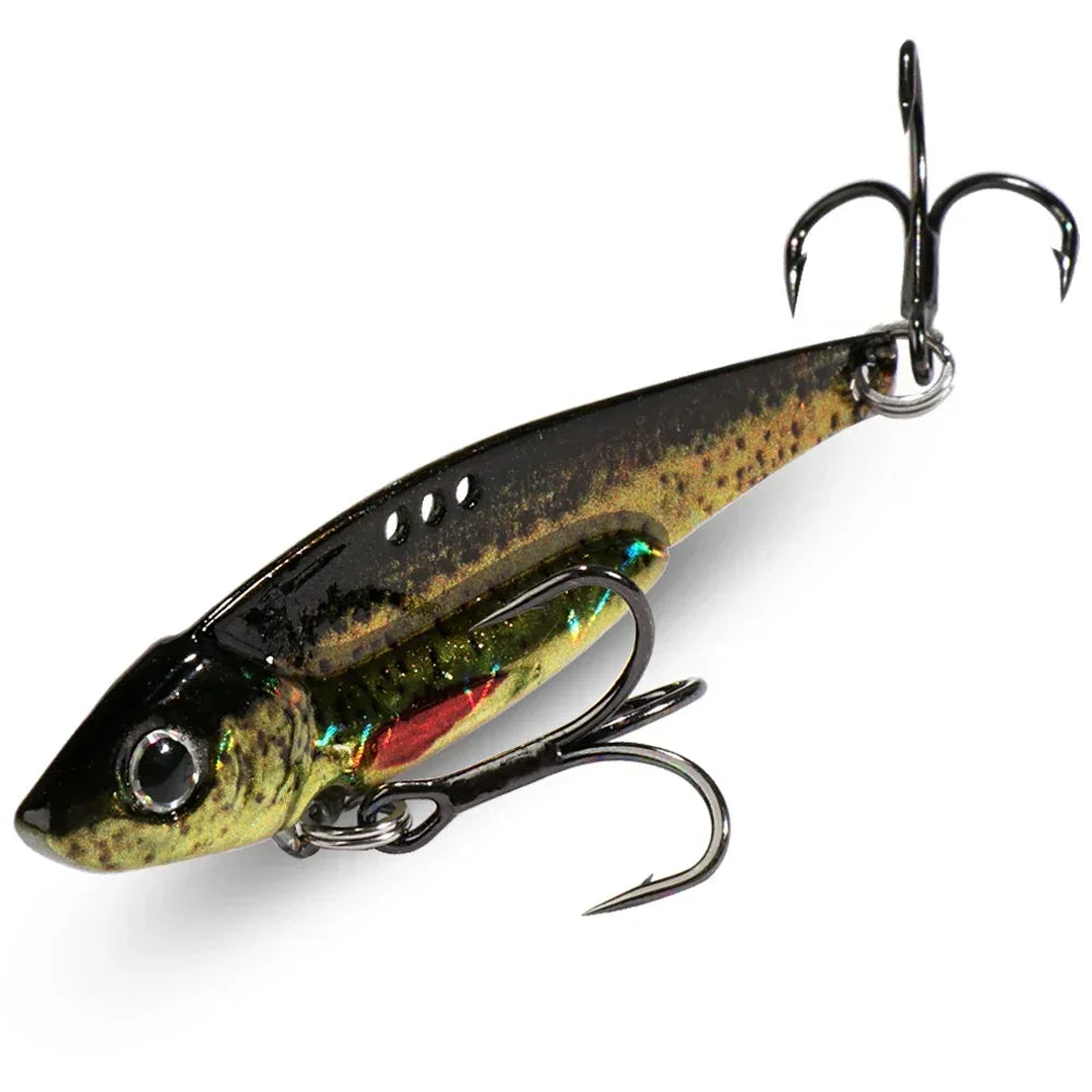 GOBAIT VIB Metal Jig Fishing Lure – Sinking Vibration Blade Bait | 7g–20g | Pike, Bass &amp; Trout