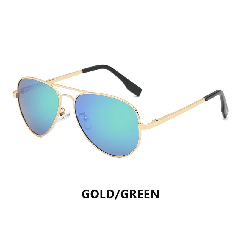 Aviation Pilot Polarized Sunglasses UV400 – Alloy Frame, Anti-Glare, Unisex