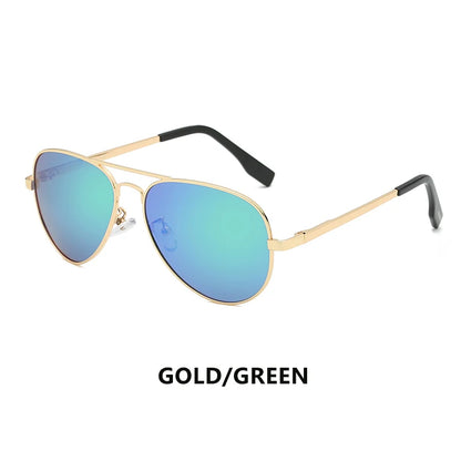 Aviation Pilot Polarized Sunglasses UV400 – Alloy Frame, Anti-Glare, Unisex