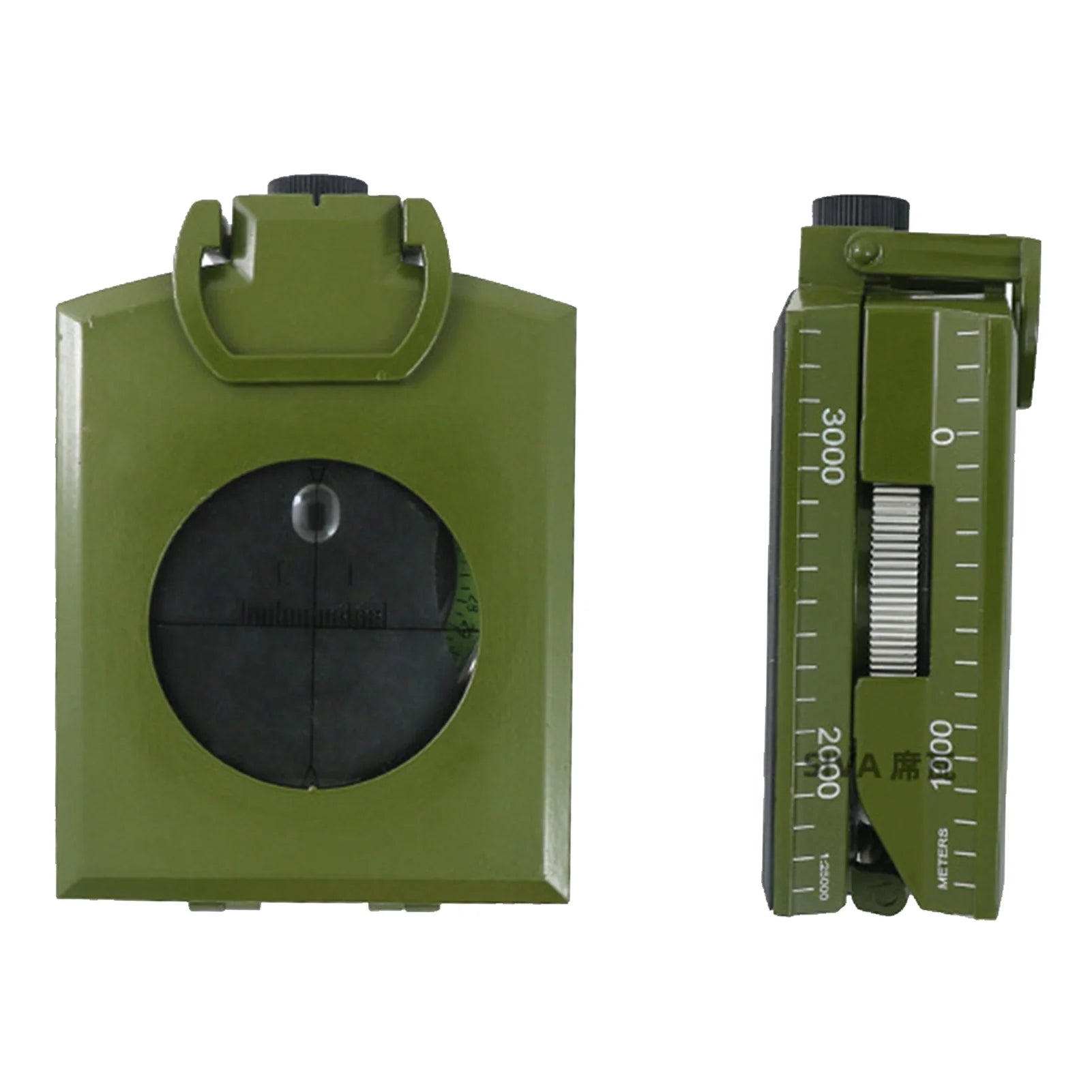 Phosphorescent Lensatic Compass – High-Precision Navigation for Hiking, Camping &amp; Survival