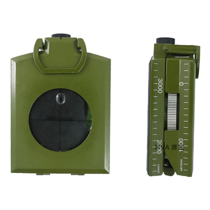 Phosphorescent Lensatic Compass – High-Precision Navigation for Hiking, Camping &amp; Survival