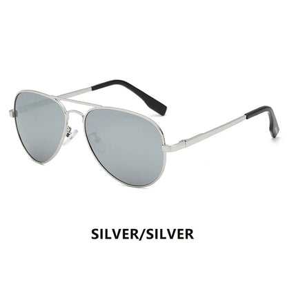 Aviation Pilot Polarized Sunglasses UV400 – Alloy Frame, Anti-Glare, Unisex