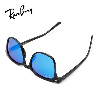 Square Polarized Sunglasses – Unisex Rivet Frame Anti-Glare UV400 Driving Shades
