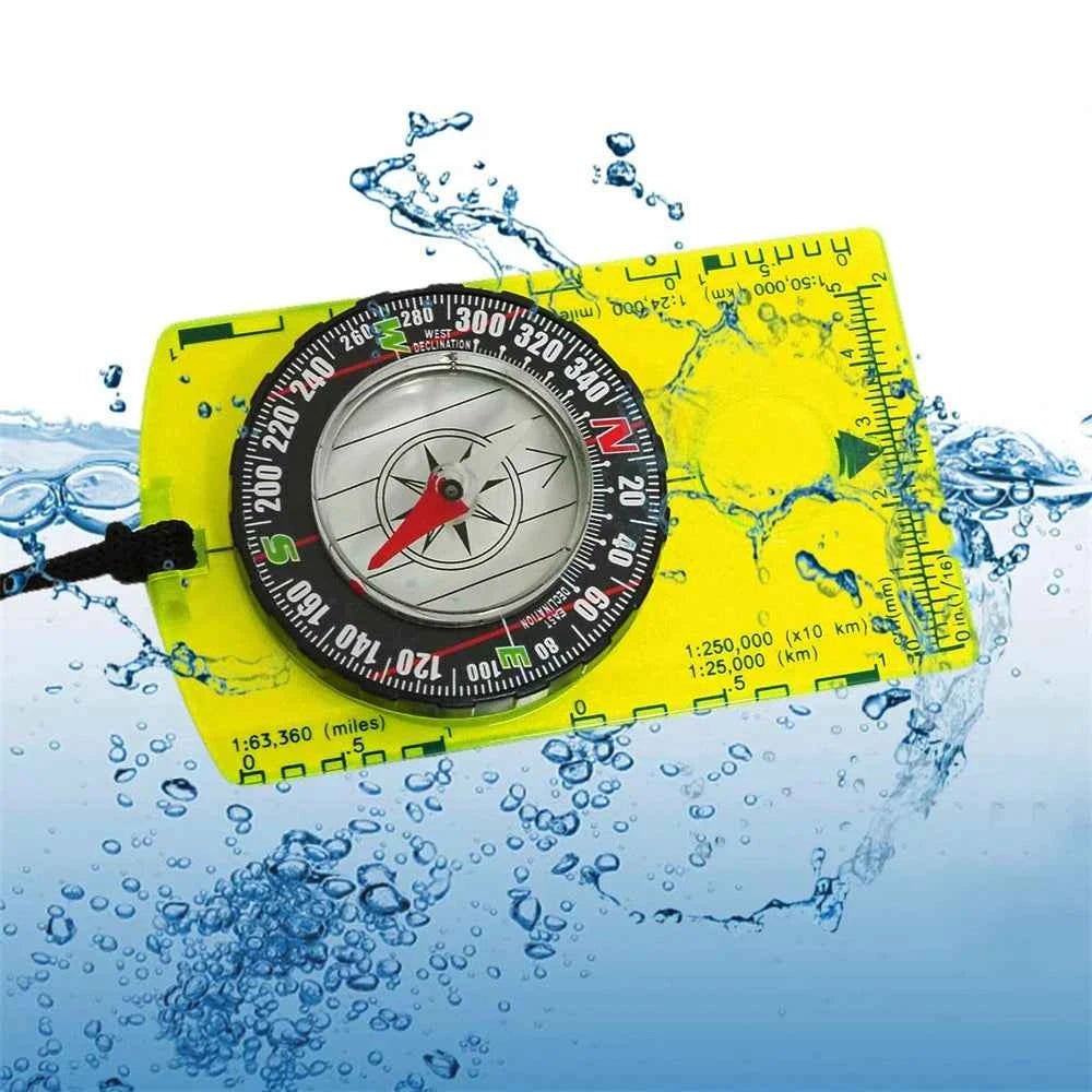 Waterproof Hiking Compass – Navigation Tool for Camping, Scouts & Backpacking