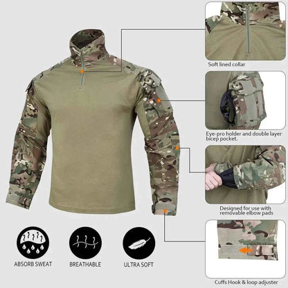 G3 Combat Uniform Tactical Sets Combat Shirt Cargo Pantsuit Training Hiking Hunting Clothes Wear-resisting Suit