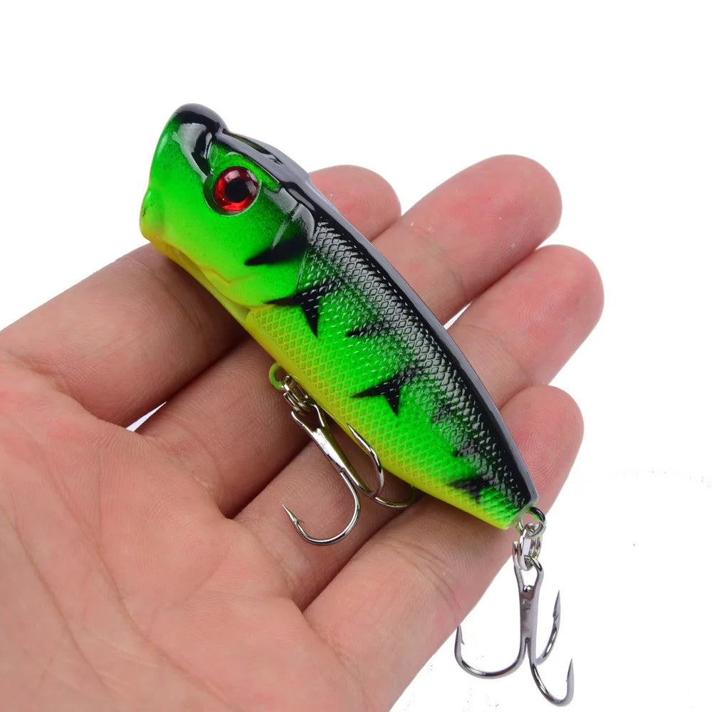 MingYan Topwater Popper Lure – 6.5cm / 12g, ABS Hard Bait, Size 