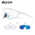 SCVCN Hiking Eyewear Photochromic Bike Cycling Sunglasses Men Outdoor Sports MTB UV400 Goggles Women Running Windproof Glasses