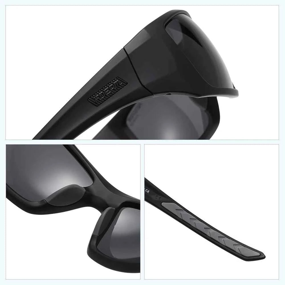 KDEAM High Quality TR90 Material Riding Sunglasses Men&