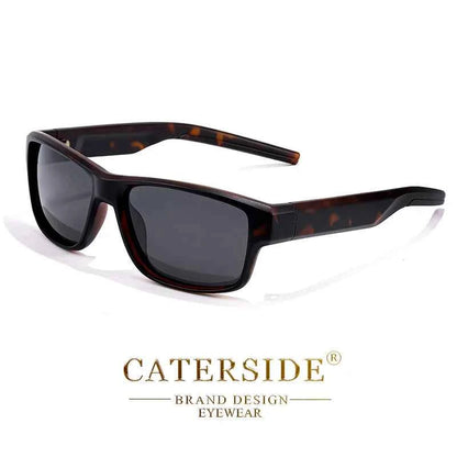 CATERSIDE New Polarized Sunglasses Men Outdoor Sports Small Frame Sun Glasses Fishing Cycling Fashion Eyewear Lunette De Soleil