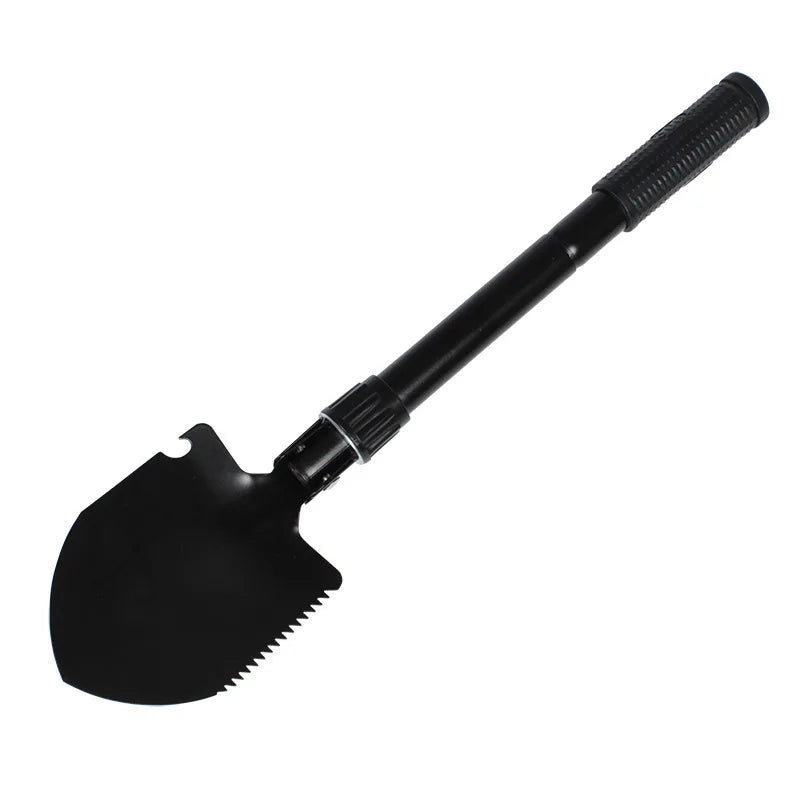Foldable Camping Shovel with Compass – Multi-Purpose Survival Tool
