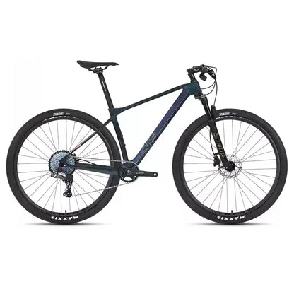 Twitter New M5 Wireless Carbon MTB Bicycle 29 Wheeltop EDS OX 13S Electronic Shifter Inner Cables Mountain Bikes For Adults