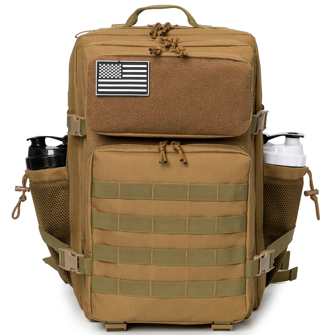 Tactical Backpack Hunting Rucksack with Dual Cup Holders