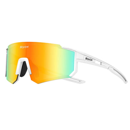 SCVCN Y2K Cycling Sunglasses – UV400 Polycarbonate Road Bike Glasses for Men &amp; Women | Street, Driving, Hiking, Golf