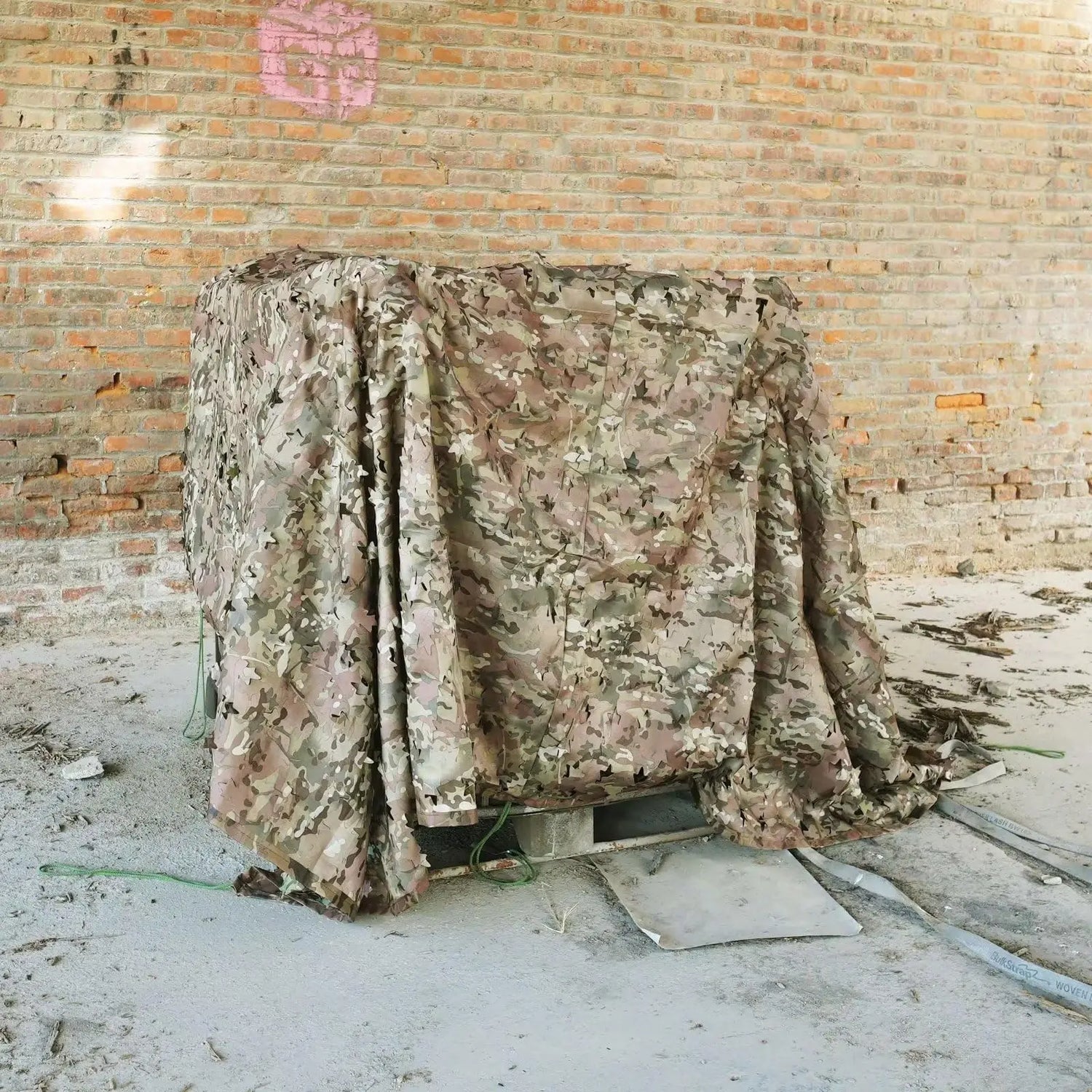 Camouflage Netting Sun Shade – Camo Net for Camping, Hunting &amp; Outdoor Cover, 2×3m to 3×5m