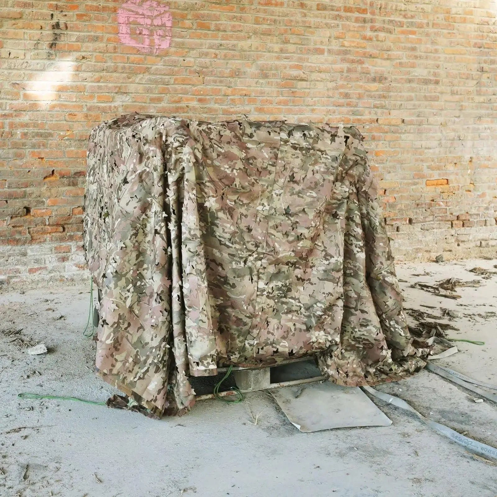 Camouflage Netting Sun Shade – Camo Net for Camping, Hunting &amp; Outdoor Cover, 2×3m to 3×5m