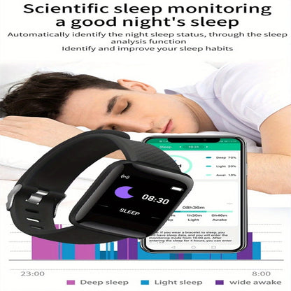 Fitness Smartwatch | Heart Rate, Sleep &amp; Activity Tracker | Android &amp; iOS