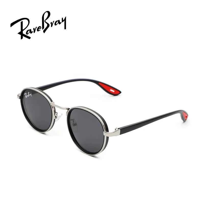 RareBray Causal Round Frame Sunglasses Fashion Men Polarized UV400 Glasses Luxury Retro Women Driving Summer Outdoor Glasses