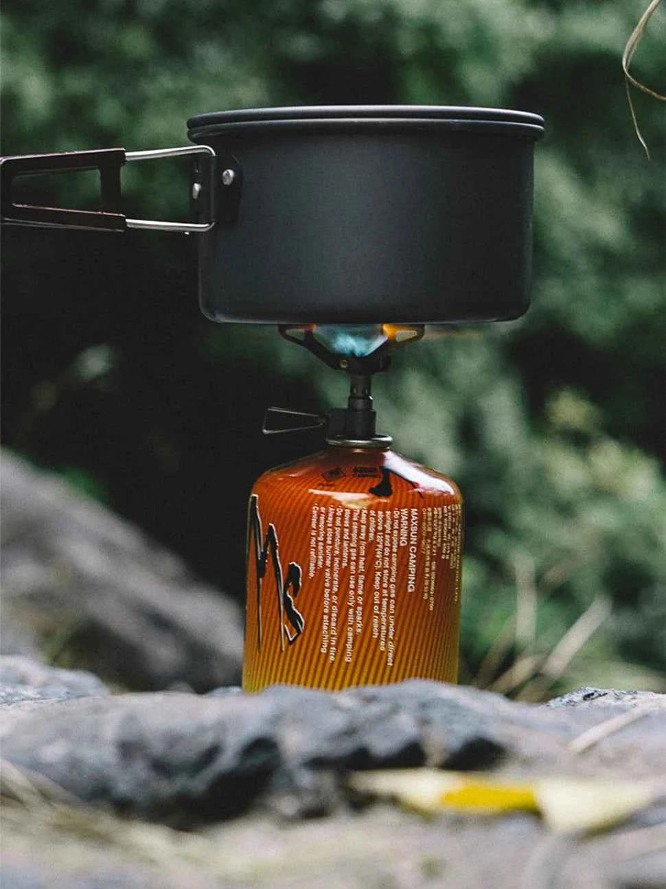 BRS-3000T Ultralight Camping Gas Stove – 26g | Titanium & Aluminum | 2700W | Boils 1L in ~3 Min