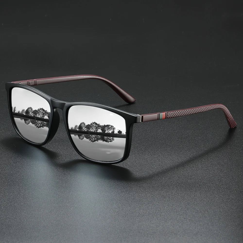Vintage Square Polarized Sunglasses UV400 – Mirror Lens, 1 or 2 Pack