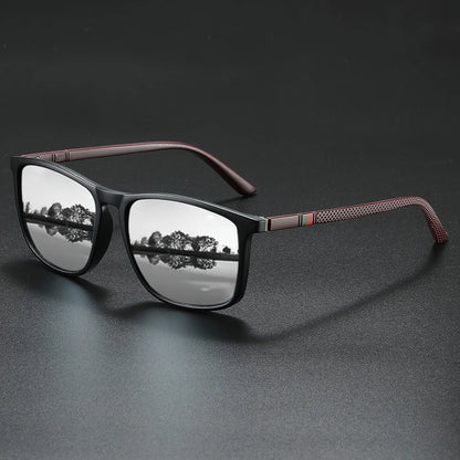Vintage Square Polarized Sunglasses UV400 – Mirror Lens, 1 or 2 Pack