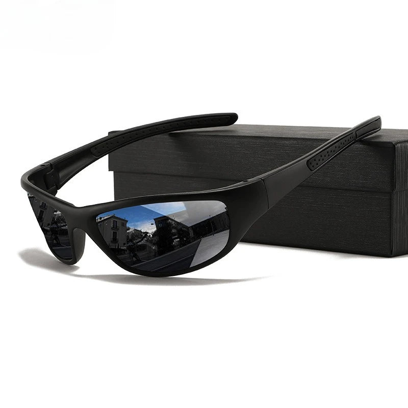 Brand Luxury Designer New Fashion Polarized Sunglasses For Men Outdoor Cycling Sun Glasses Driving Riding Sports Eyewear 6123