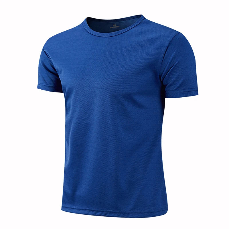 Men Women Short Sleeve Sport T Shirt Gym Jerseys Fitness Shirt Trainer Running T-Shirt  Breathable