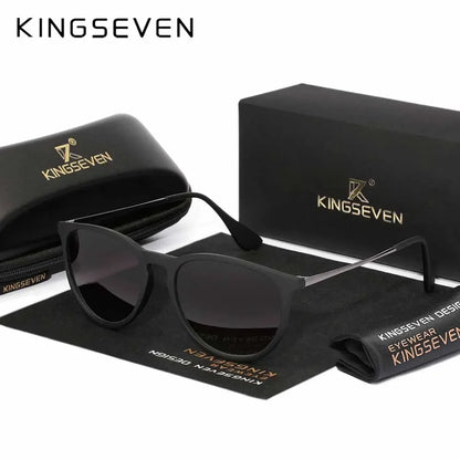 KINGSEVEN S28 Cat Eye Sunglasses – Plastic Frame, UV400, Women