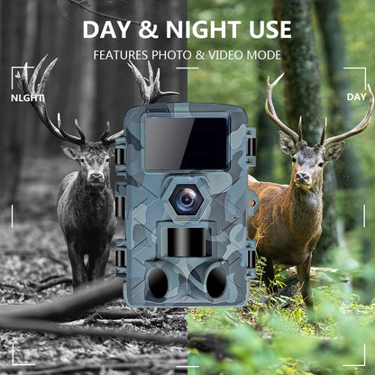 Fargarloo 60MP WiFi Trail Camera – 1296P HD, App Control, IP66 Waterproof, 32GB Included