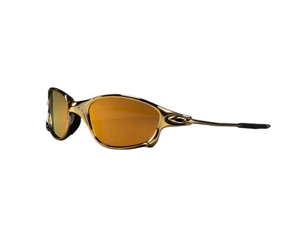 Metal Frame Polarized Sport Sunglasses – UV Protection, Windproof, Unisex