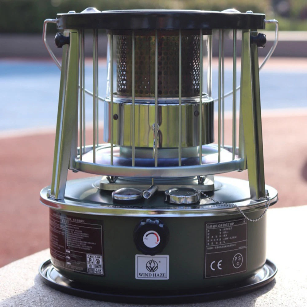 Liftable Kerosene Camping Stove – Windproof Portable Heating Stove for Outdoor &amp; Home Use